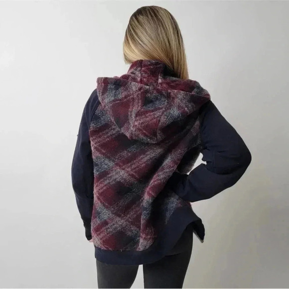 Armani Exchange Wool Plaid Bomber Jacket - Picture 8 of 12